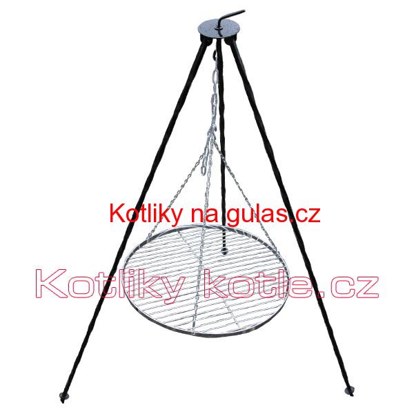 Grilovací rošt s řetízkem 60 cm