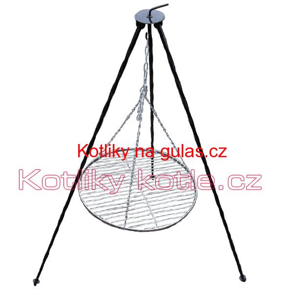 Grilovací rošt s řetízkem 60 cm