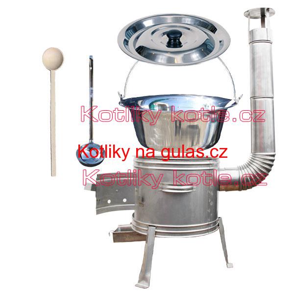 Kotlíkový set 45 cm TOPLUX + antikorový kotlík