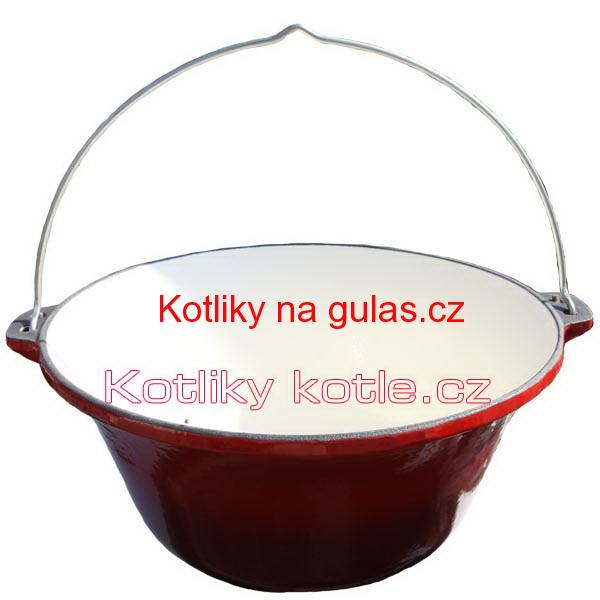 Litinový kotlík 7,2 L - smaltovaný povrch