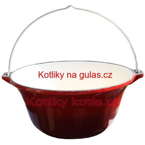 Litinový kotlík 7,2 L - smaltovaný povrch