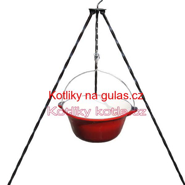 Litinový kotlík 7,2 L - smaltovaný povrch