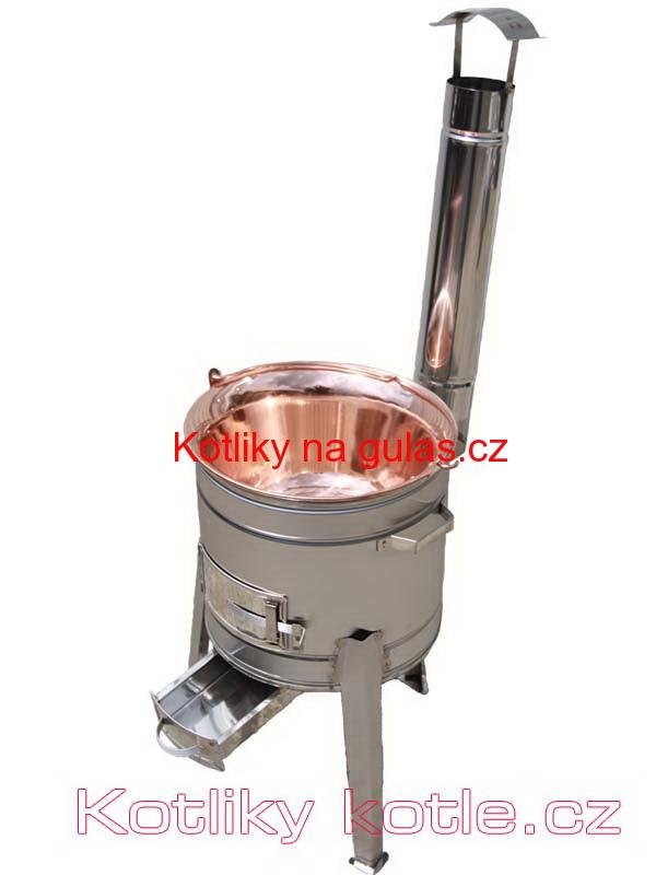 Kotlina - nerezová LUXUS 40 cm