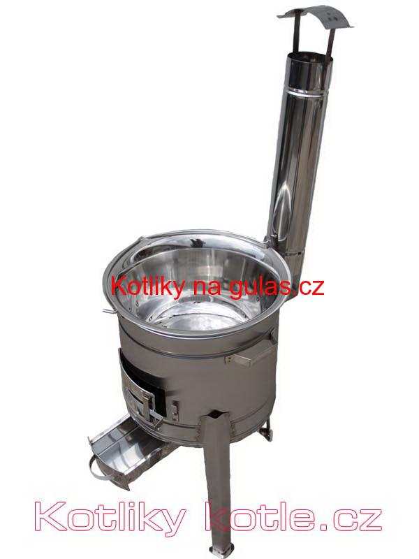 Kotlina - nerezová LUXUS 40 cm