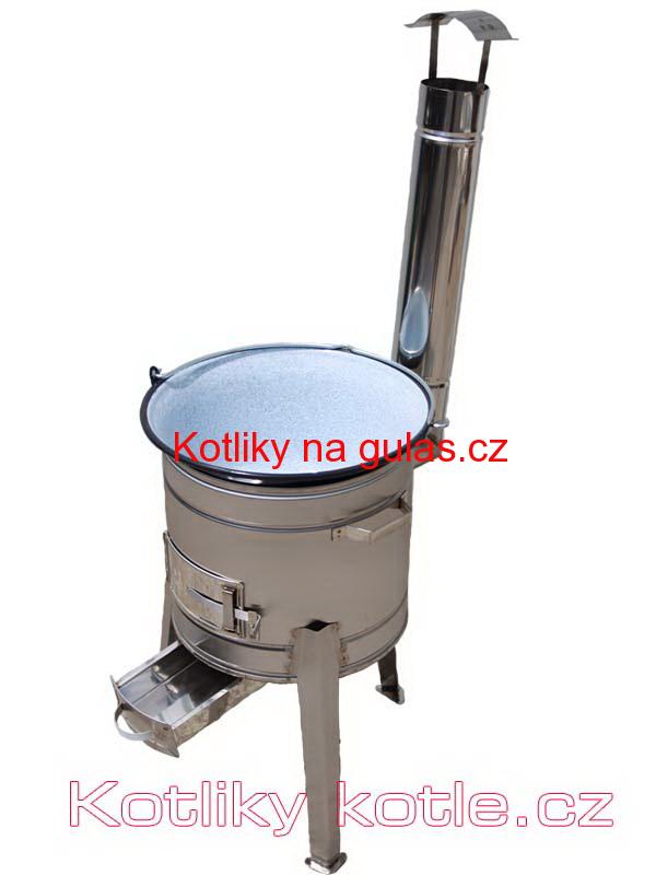 Kotlina - nerezová LUXUS 40 cm