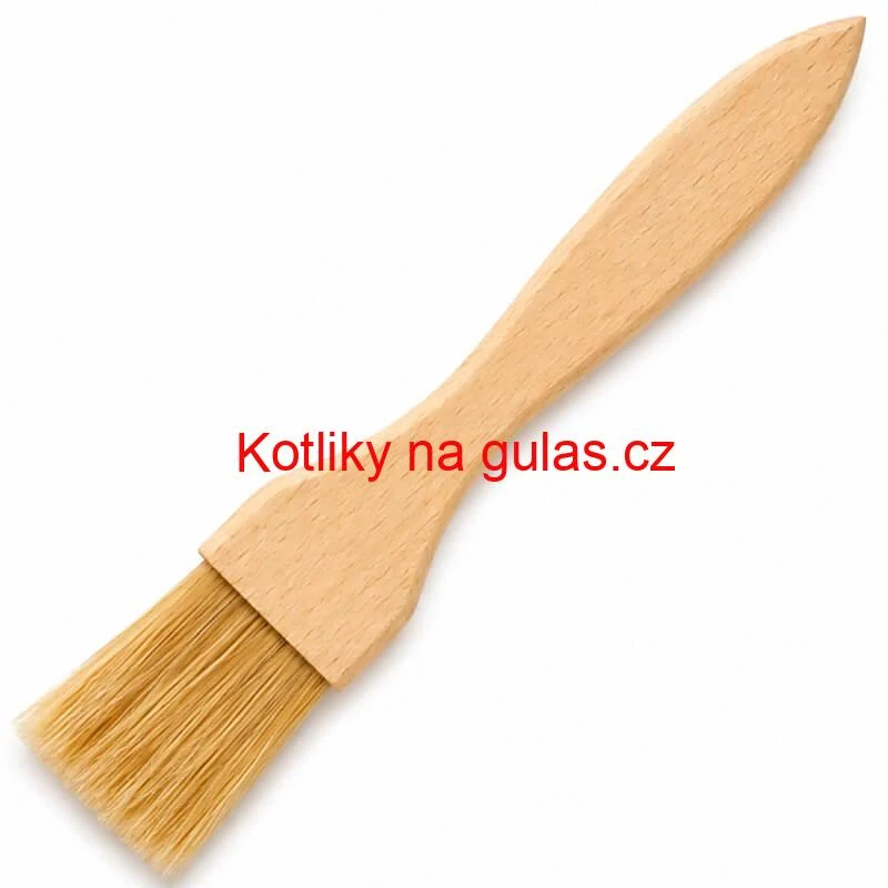 Dřevěný kuchyňský štětec 18 cm