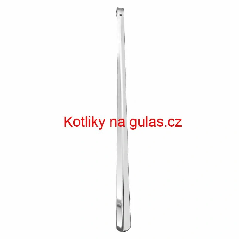 Kovová lžíce na boty 80 cm – extra dlouhý kovový obouvák
