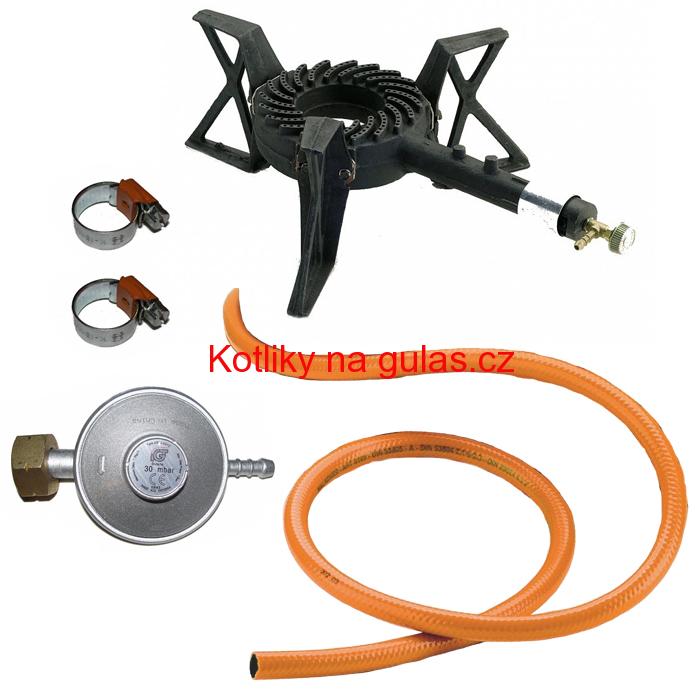 Hořák 7 kW Kemper + připojovací příslušenství