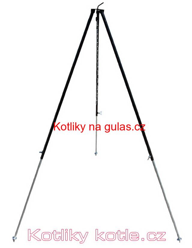 Trojnožka teleskopická ke kotlíkům - velká 