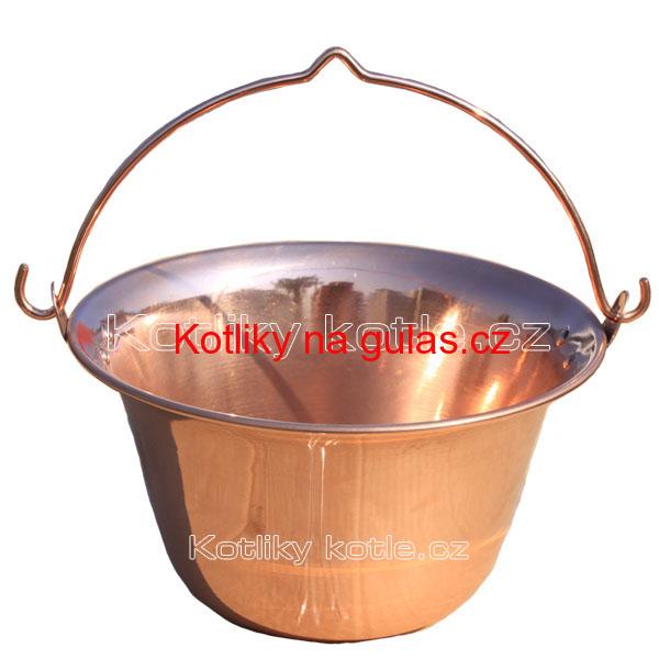 Měděný servírovací kotlík 0,8 L