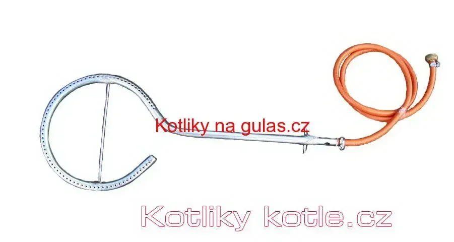 Hořák pod kotlík a kotel