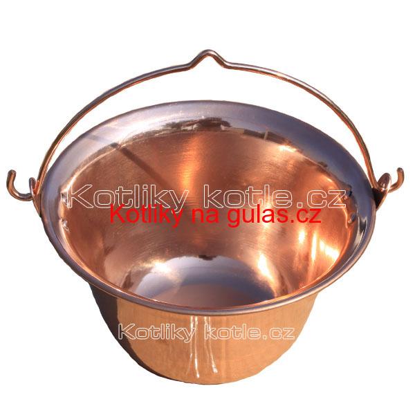 Měděný servírovací kotlík 0,8 L