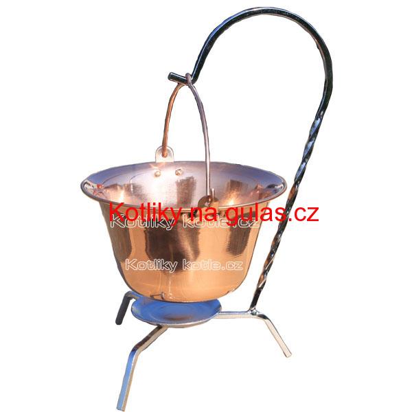 Měděný servírovací kotlík 0,8 L