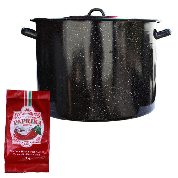 Smaltovaný hrnec 50 L + Paprika 50 g
