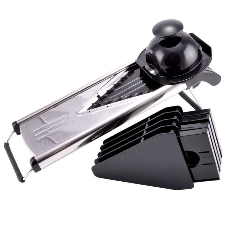 Multifunkční V-kráječ + sada plátů na krájení