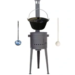 Smaltovaný kotlík 25 L (1,2 mm) + vysoká kotlina (2,0 mm) HODO 42 PLUS 600