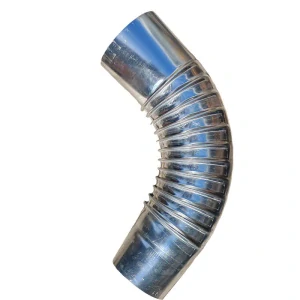 Nerezové koleno na kouřovod INOX