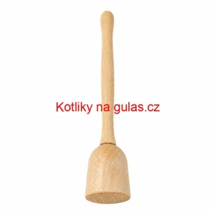 Dřevěný drtič na brambory a zeleninu 30 cm