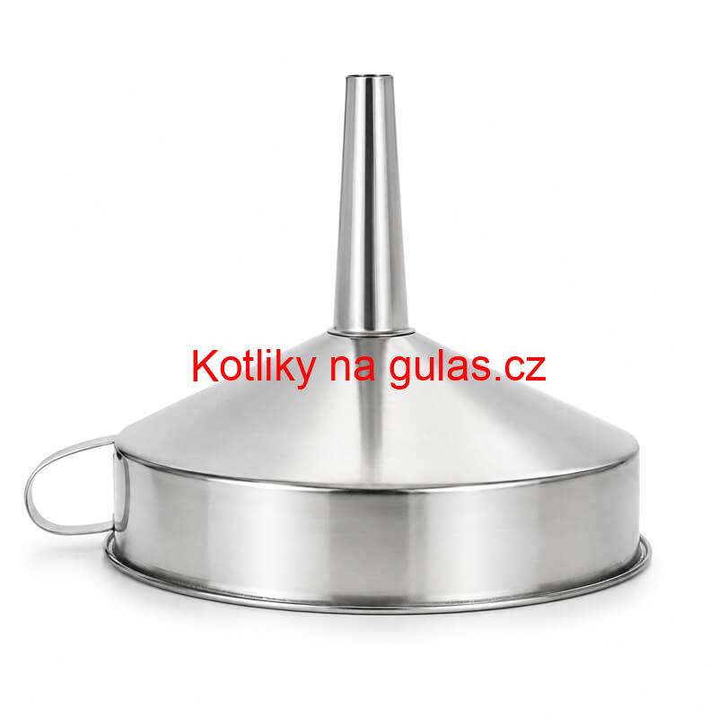 Nerezový trychtýř 16 cm