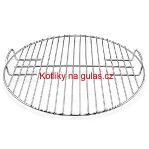 Nerezový grilovací rošt 51 cm na kotlinu a oheň