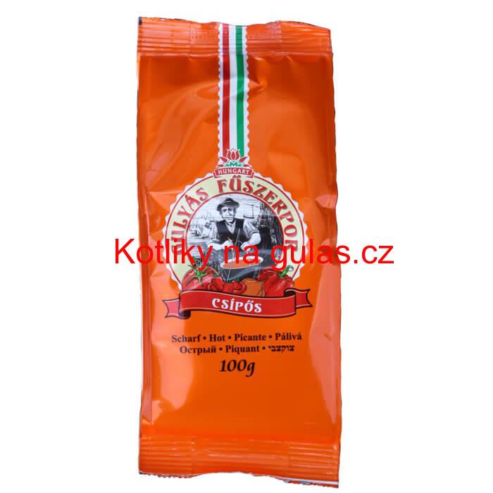 Paprikové koření na guláš - štiplavé 100g