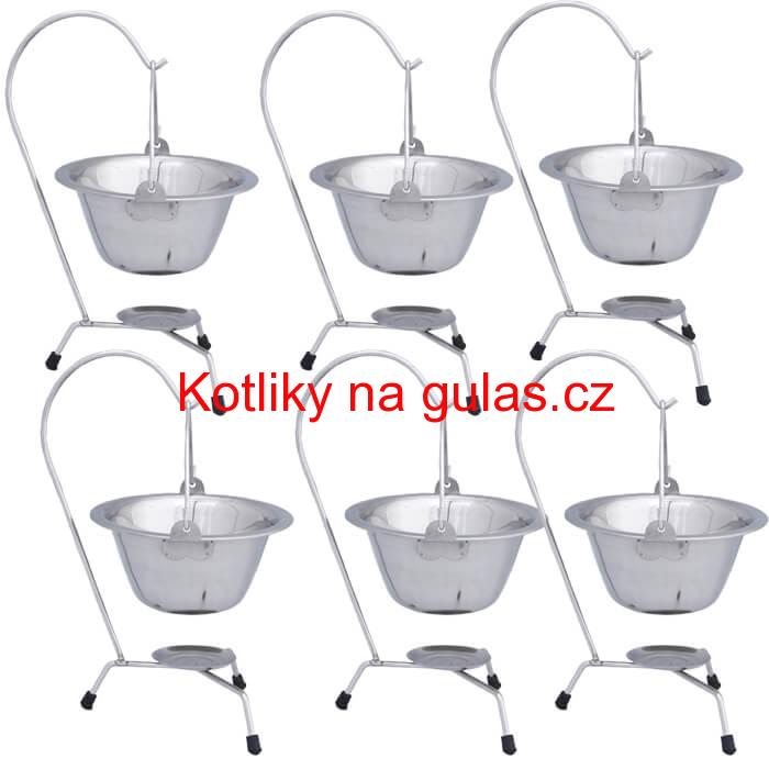 Servírovací souprava INOX 6 ks