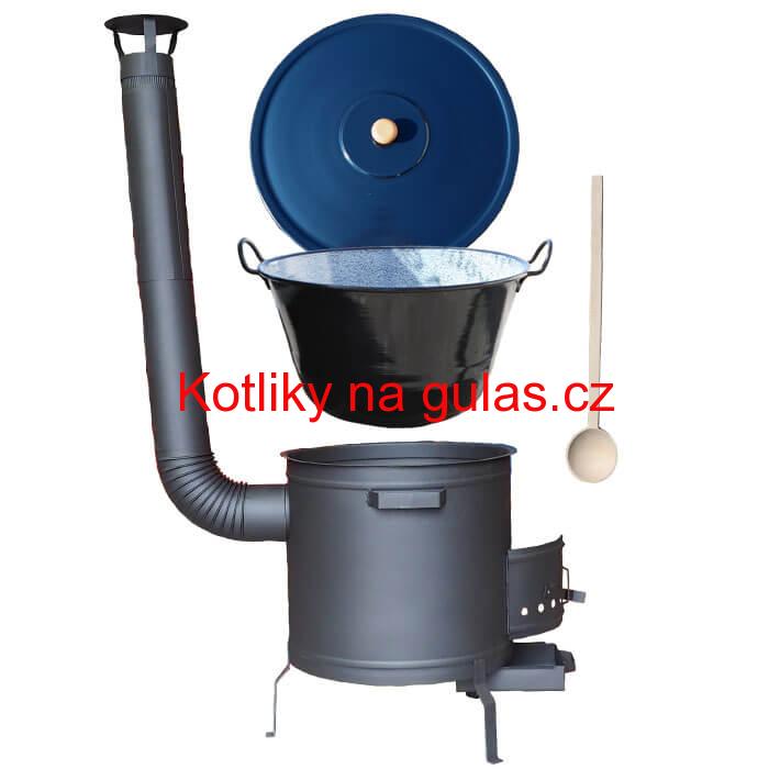 Zabijačková souprava 53 PLUS 600 + smaltovaný kotel 60 L