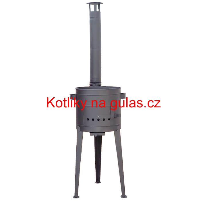 Vysoká kotlina 45 cm + žáruvzdorná barva