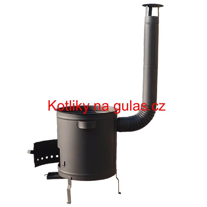 Silnostěnná kotlina 45 cm (1,5 mm) STRONG + žáruvzdorná barva Plus 600