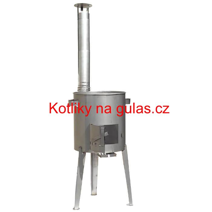 Nerezová kotlina pod kotlíky 45 cm LUXUS