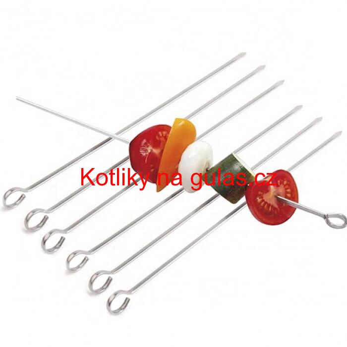 Jehly na špízy 12 ks