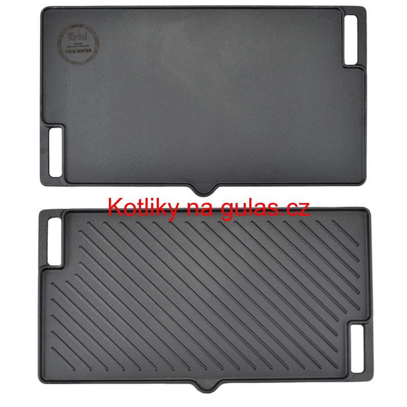 Litinová grilovací deska 45 x 25 cm