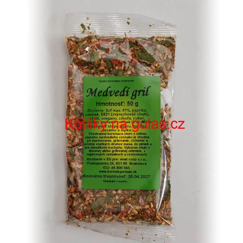 Medvědí gril - směs koření 50 g