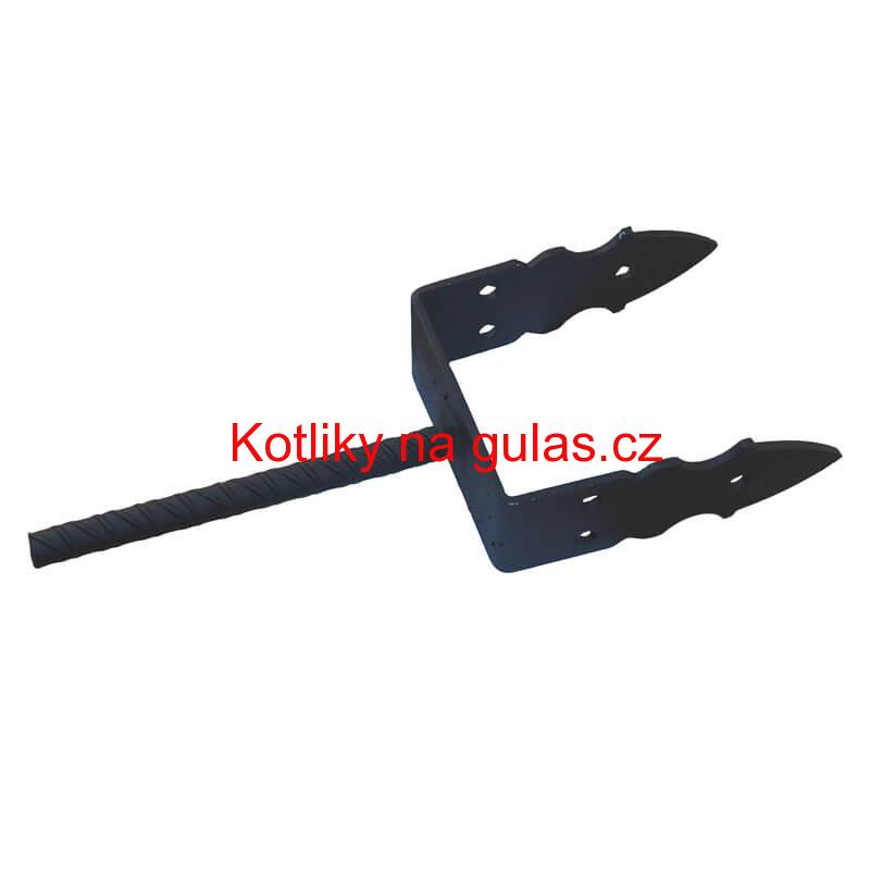 Patka kotevní, zápustná 12 cm