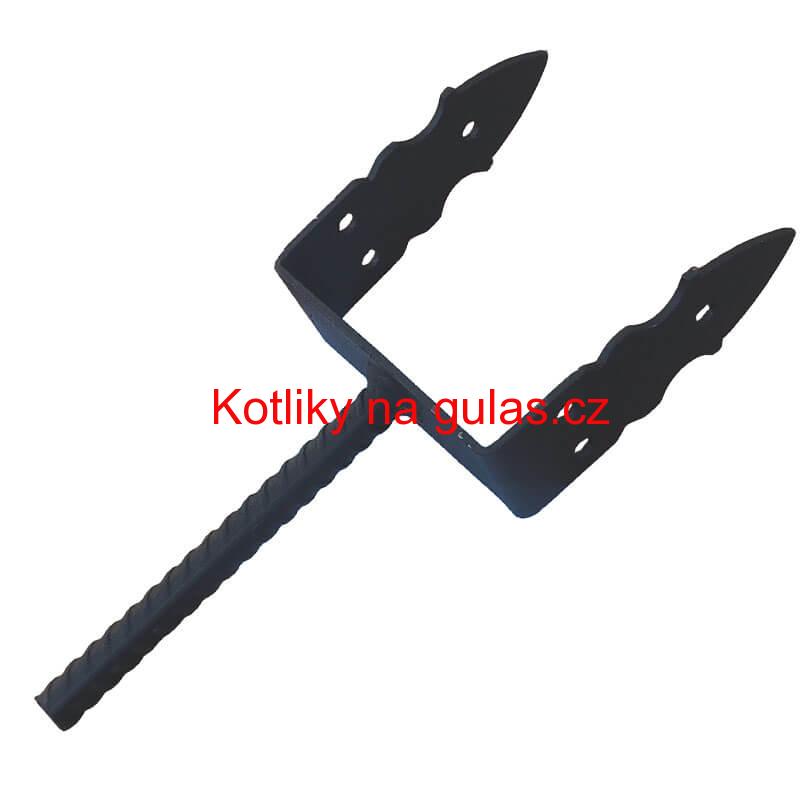 Patka kotevní, zápustná 14 cm