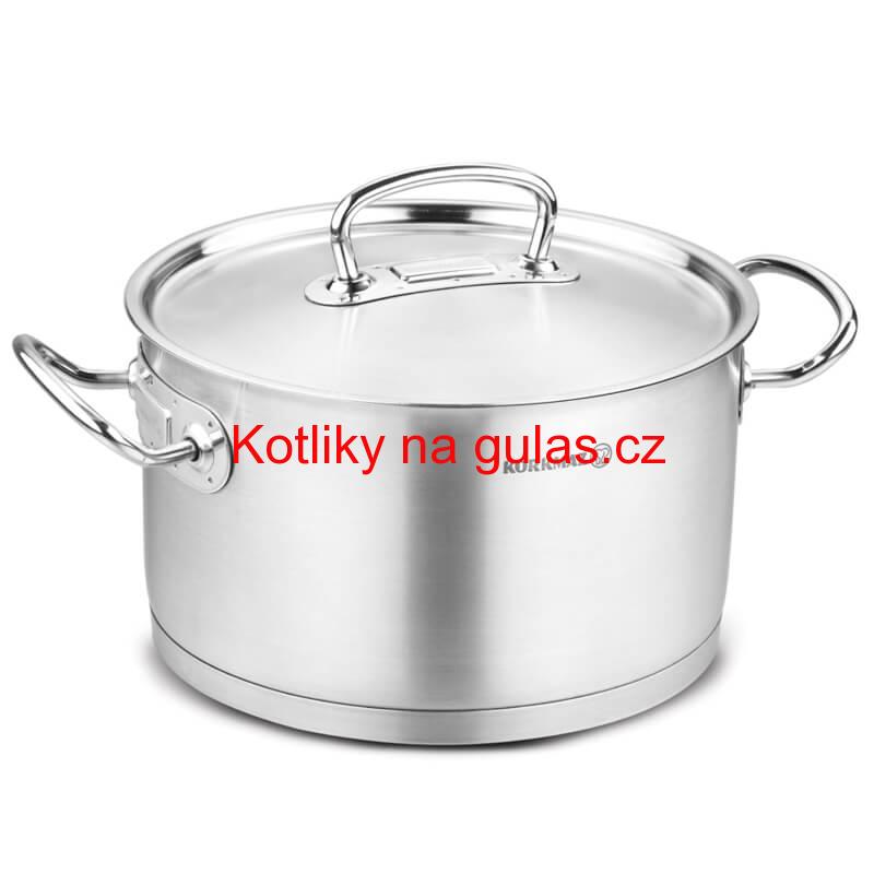 Nerezový hrnec s poklicí 10 L Pro-Line