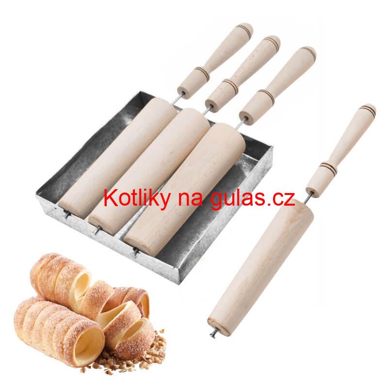 Forma na trdelníky 4 ks