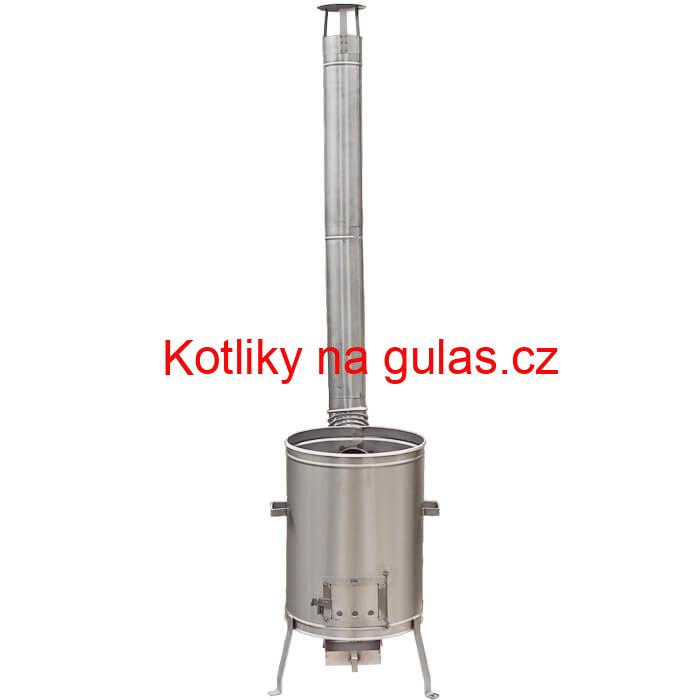 Nerezová kotlina 33 cm LUX