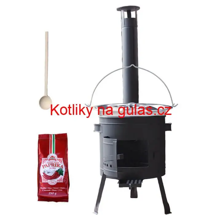 Nerezový kotlík 22 L (0,8 mm) INOX + silnostěnná (1,5 mm) žáruvzdorná kotlina BALKY STRONG 42 PLUS 600