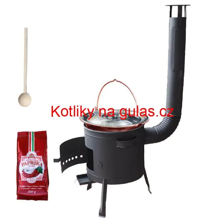 Měděný kotlík 20 L (1,2 mm) + silnostěnná (1,5 mm) žáruvzdorná kotlina BALKY STRONG 42 PLUS 600