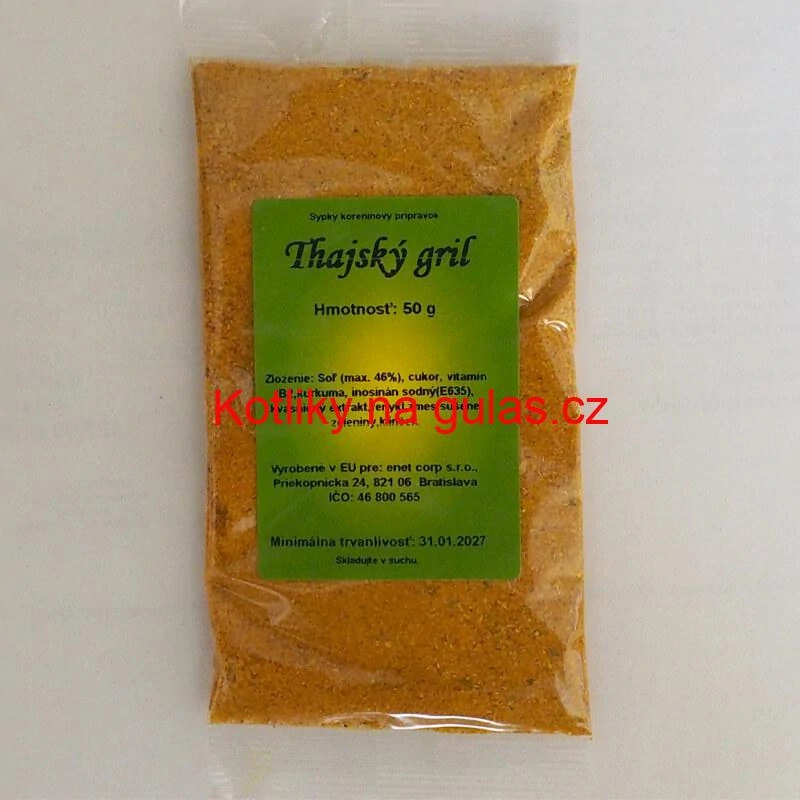 Thajský gril - kořenící směs 50 g