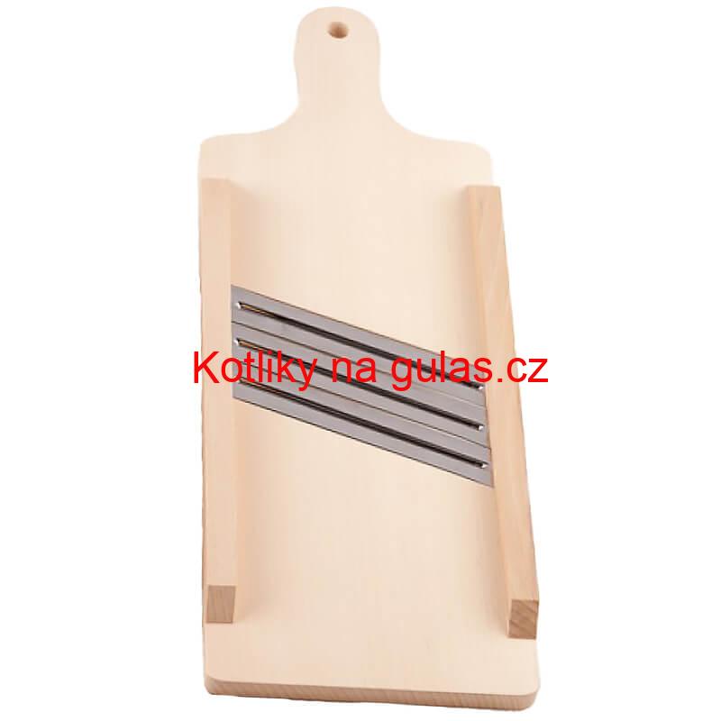 Ruční dřevěný kráječ na zelí (velký)
