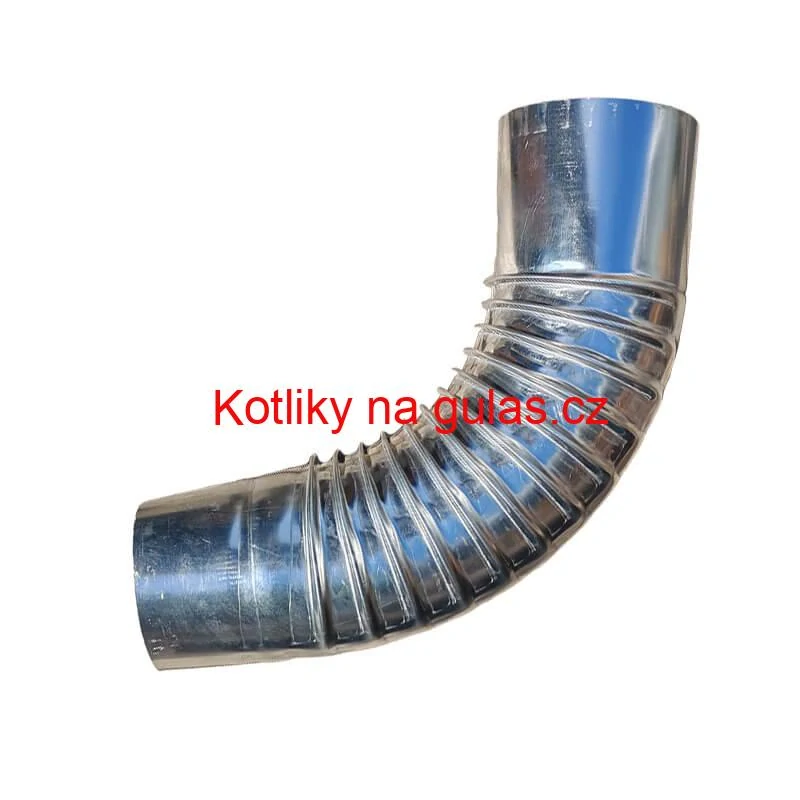 Nerezové koleno na kouřovod INOX
