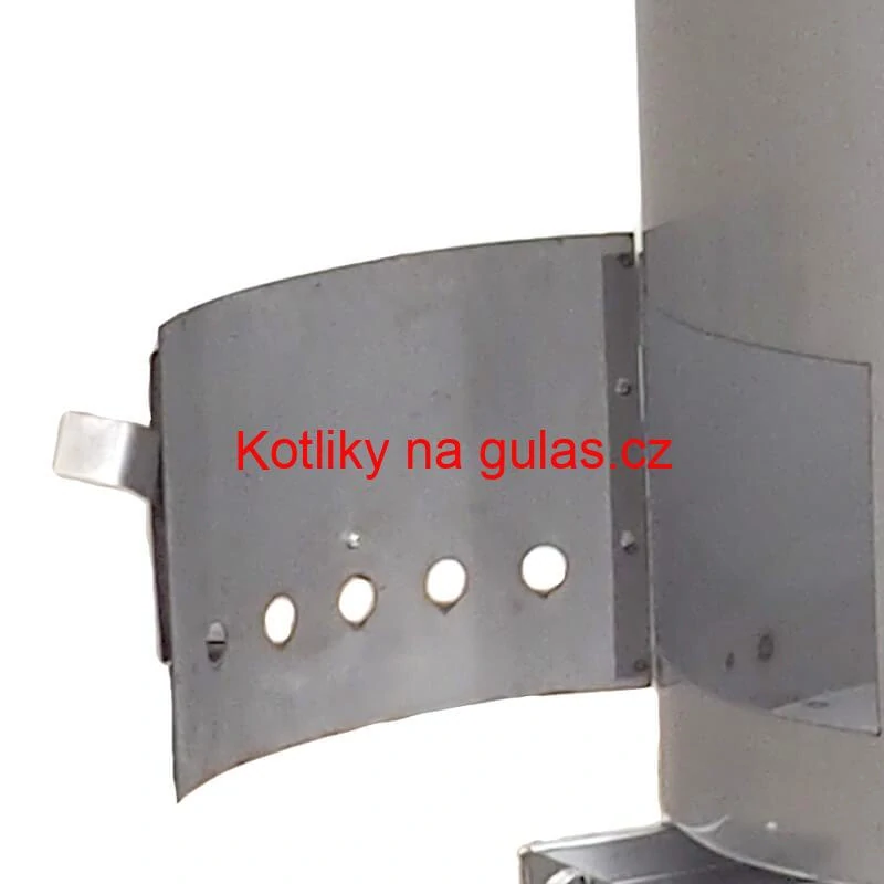 Nerezové dvierka na prikladanie paliva INOX