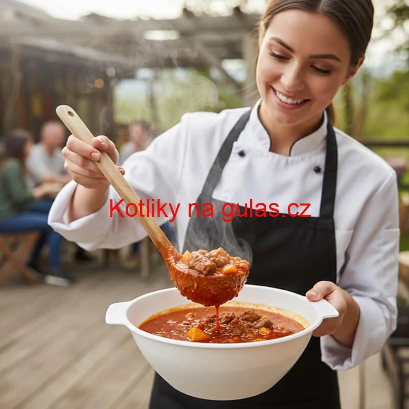 Sada 12 ks: Plastová miska na fajnový kotlíkový guláš a polévky – 500 ml