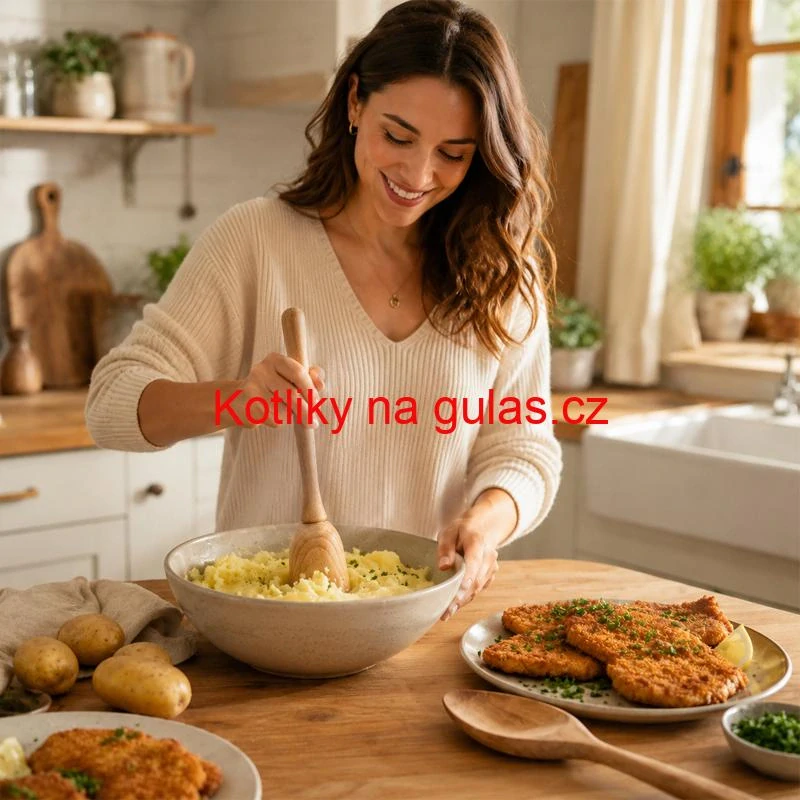 Dřevěný drtič na brambory a zeleninu 30 cm
