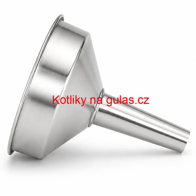 Nerezový trychtýř 10 cm