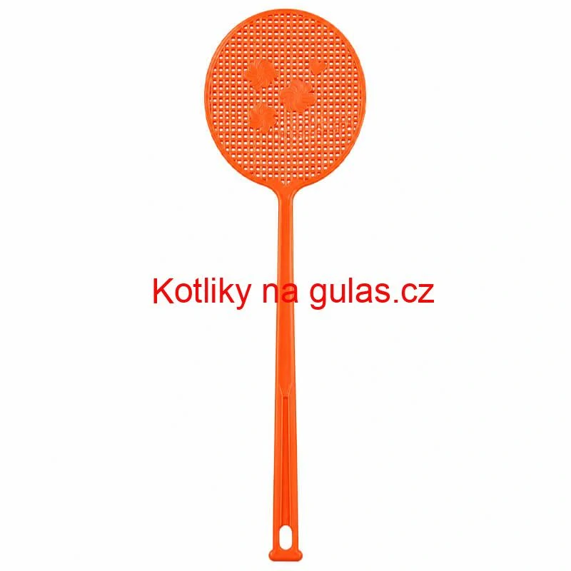 Plastová plácačka na mouchy 49 cm – různé barvy