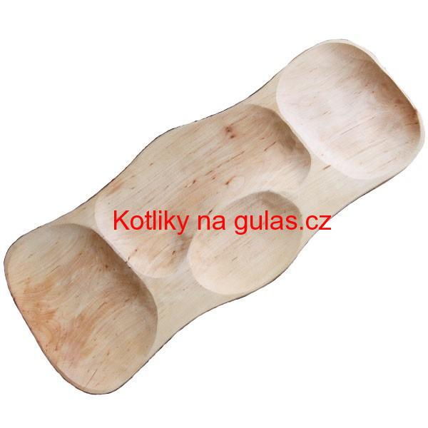 Servírovací dřevěný podnos