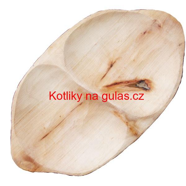 Servírovací dřevěný podnos